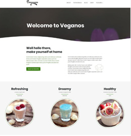 美食博客WordPress主题