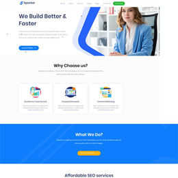 商务翻译公司网站WordPress模板